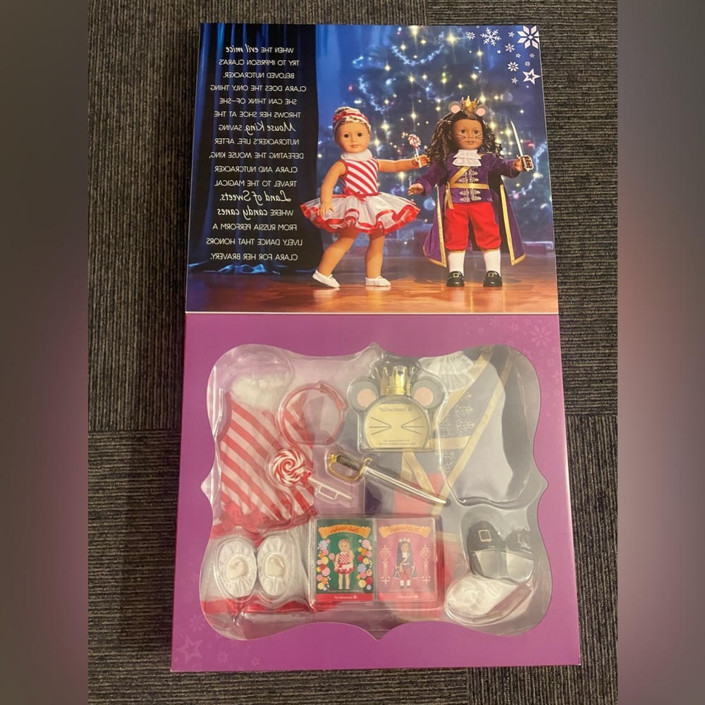 American Girl  Nutcracker Mouse King & Land Of The Sweets  Limited Edition  New